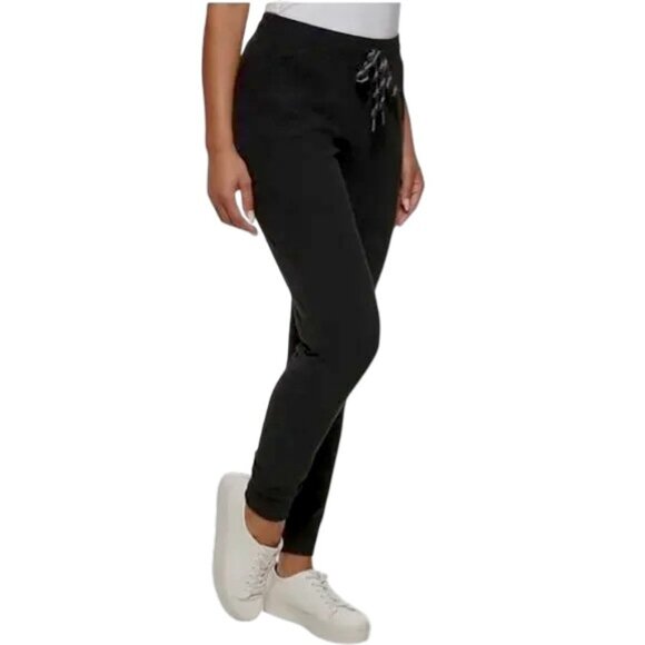 NWOT Marc New York Soft Ribbed Joggers S Black - Picture 2 of 10